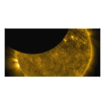 Partial Eclipse of the Sun Photo Greeting Card