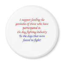 Participation in dog fighting magnets