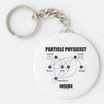 Particle Physicist Inside (Standard Model Higgs) Keychains