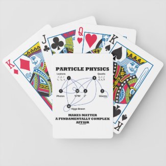 Particle Physics Makes Matter A Fundamentally Playing Cards