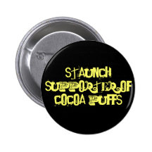 Partidario firme de los soplos del cacao pins