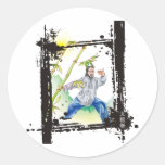 Parting Horse's Mane - Tai Chi Stickers