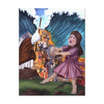 Parting the Red Sea Print postcards by SherryHolderHunt Parting the Red Sea Print postcards