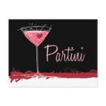 Partini Invitation postcards