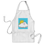 Partly Cloudy (blue) aprons