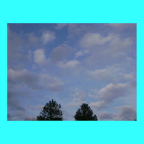 partly cloudy posters