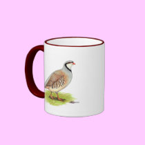 Partridge:  Chukar mugs