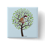 A Partridge in a Pear Tree Square Button