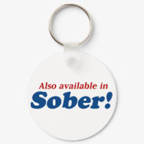 Party Animal also available in Sober! keychains
