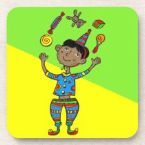 Party Animal Boy cork coasters