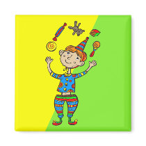 Party Animal Boy magnets