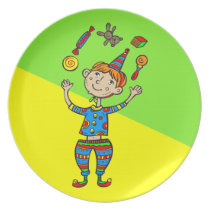 Party Animal Boy plates
