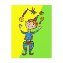 Party Animal Boy postcards