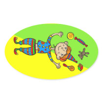 Party Animal Boy stickers