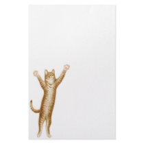 Party Animal Cat Stationery by twopurringcats Party Animal Cat Stationery