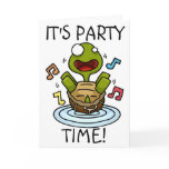 Party Animal Greetings Card