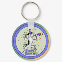 Party Animal keychains by Kat_Kapers Party Animal keychains