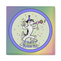 Party Animal magnets by Kat_Kapers Party Animal magnets