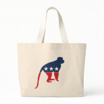 Party Animal - Monkey Canvas Bag