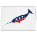 Party Animal - Narwhal cards by CityRoyalty Party Animal - Narwhal cards