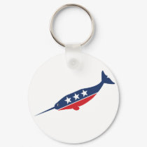 Party Animal - Narwhal keychains