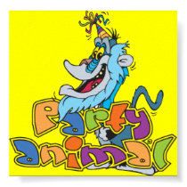 party animal picture posters