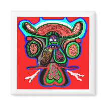 Party Animal - Red Bull in high spirits magnets by doonagiri Party Animal - Red Bull in high spirits magnets