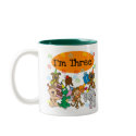 Party Animals 3rd Birthday mugs