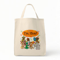 Party Animals 5th Birthday Tshirts and Gifts Tote Bag