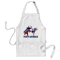 Party Animals aprons