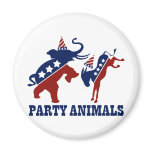 Party Animals Magnets