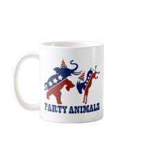 Party Animals Coffee Mugs