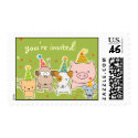 party animals postage