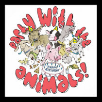 party animals posters