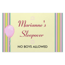 Party Announcement stationery