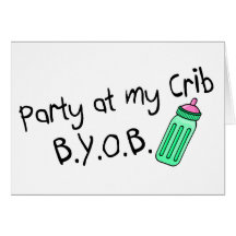 Party At My Crib Card