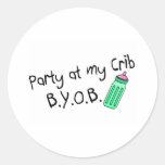 Party At My Crib Stickers