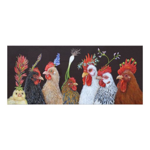 Party at The Coop #2 flat card