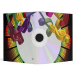 Party Background 3 Ring Binder