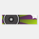 Party Background Bumper Sticker