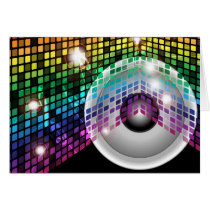 Party Background Greeting Card