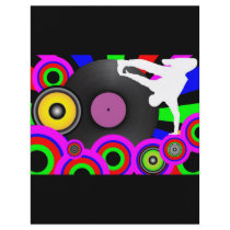 Party Background Personalized Flyer