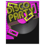 Party Background Custom Flyer