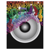 Party Background Personalized Flyer