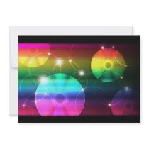 Party Background Invitations