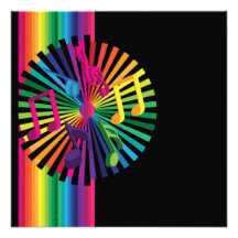 Party Background Invites