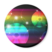 Party Background Fridge Magnet