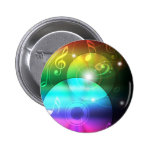 Party Background Pinback Button Party Background Pinback Button