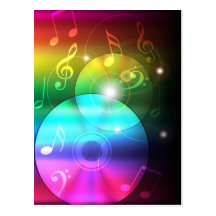 Party Background Postcards