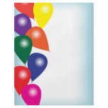 Party Balloons Flyer Design